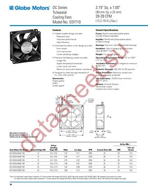 D31-B10A-05W2-100 datasheet  